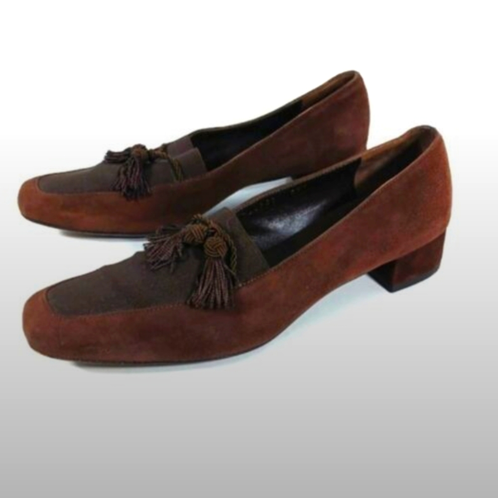 Salvatore Ferragamo Suede Loafers size 7B